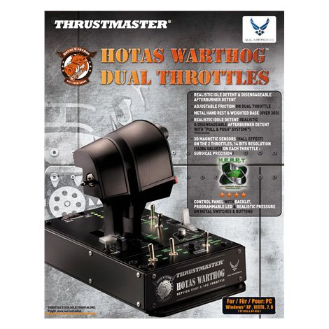Thrustmaster | Hotas Warthog Dual Throttles | Black - 4